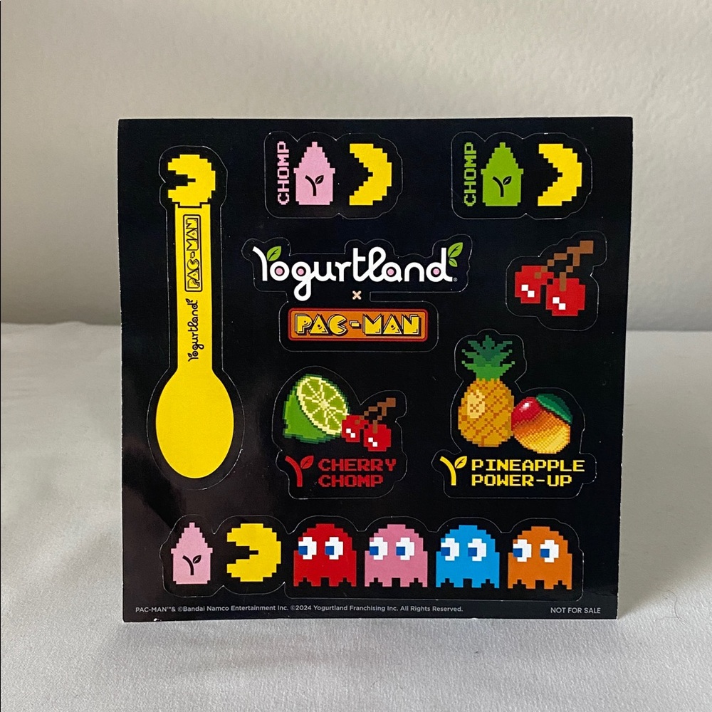 Pac-Man Stickers